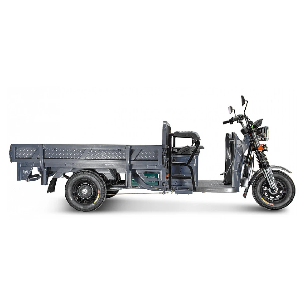 Грузовой электротрицикл Rutrike Габарит 1700 60V1200W серый 1